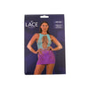 Lace by LJ Ombre Faux Lace Up Mini Dress