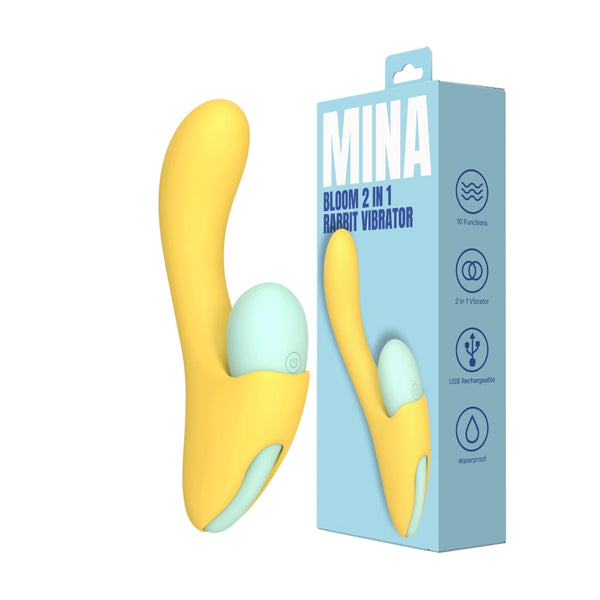 Mina Bloom 2 in 1 Rabbit Vibrator