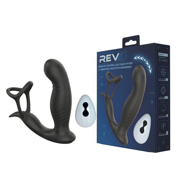 Rev Remote Controlled Come Hither & Vibrating Prostate Massager
