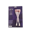 Lace by LJ Stay Up Thigh High Stockings with Lace Top