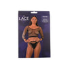 Lace by LJ Fence Net Crop Top and Bottoms