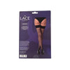 Lace by LJ Fishnet Thigh High Stockings with Rhinestones
