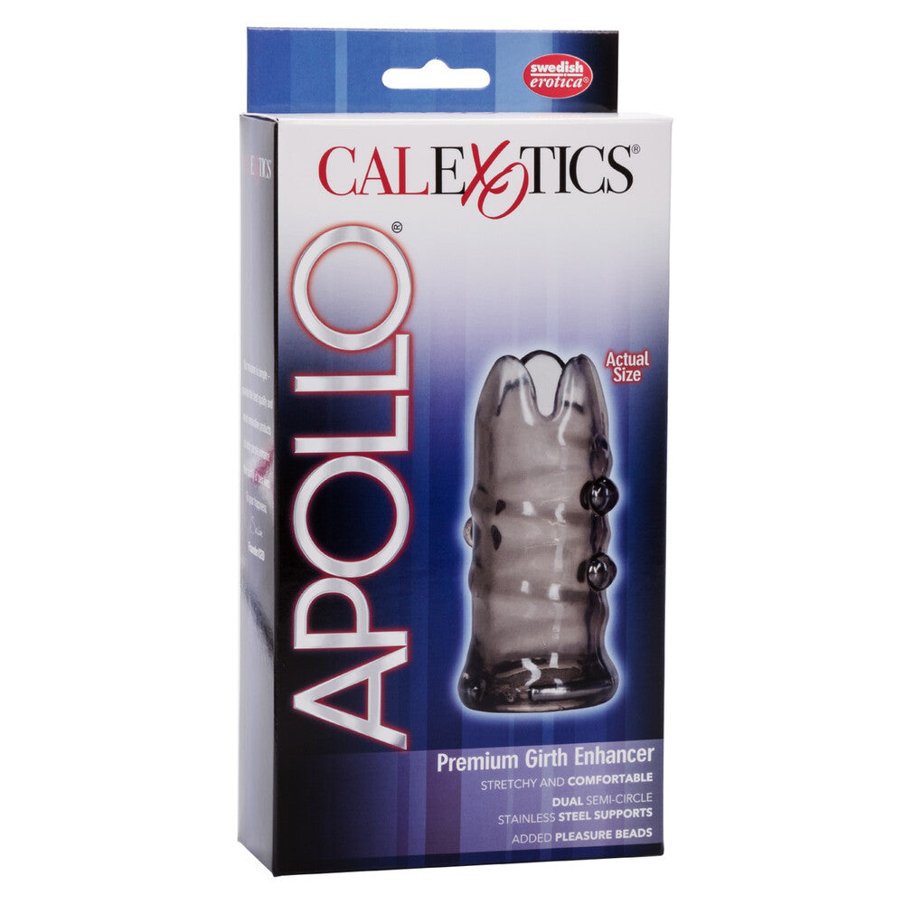 Order apollo premium girth enhancer sleeve smoke 3 5 inch