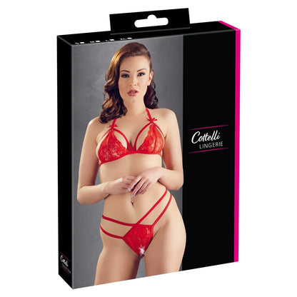 SHOP cottelli lace set red