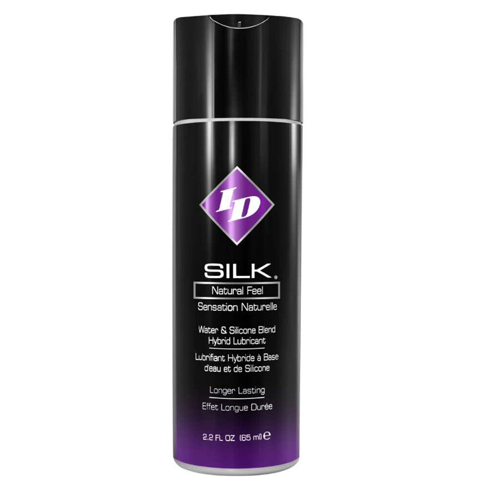 id silk natural feel water based lubricant 2 2floz 65mls