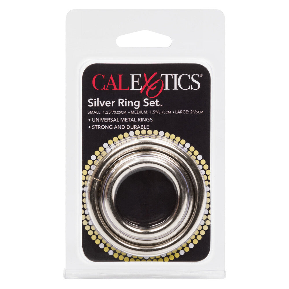 Shop 3 piece silver ring set