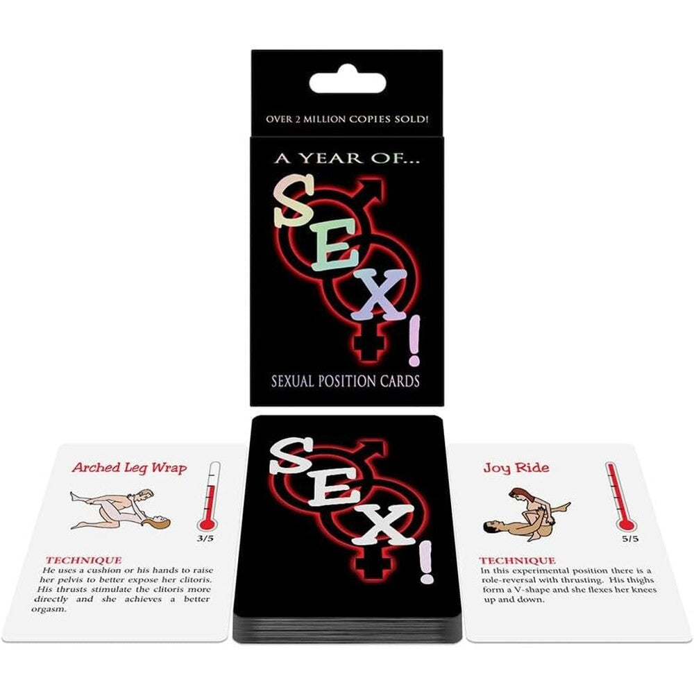 a year of sex card game