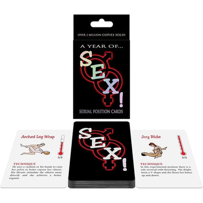 a year of sex card game
