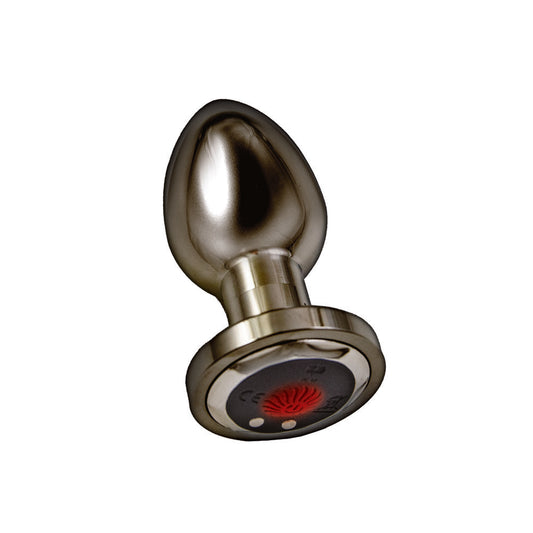 ass sation remote vibrating butt plug black