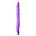 b yours 16 inch purple double dildo
