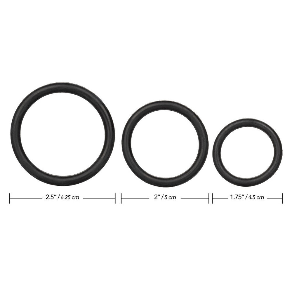 3 piece rubber ring set