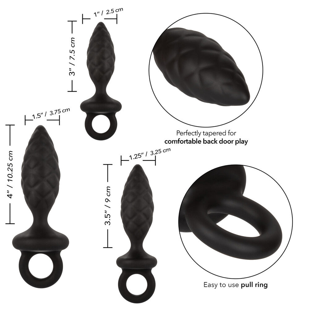 best 3 piece silicone anal probe kit