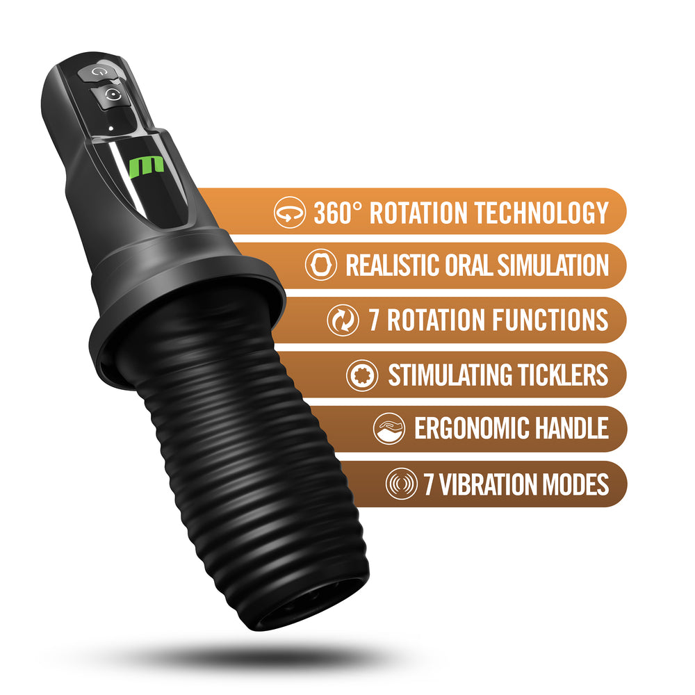 best 3rd base vibrating rotating masturbator
