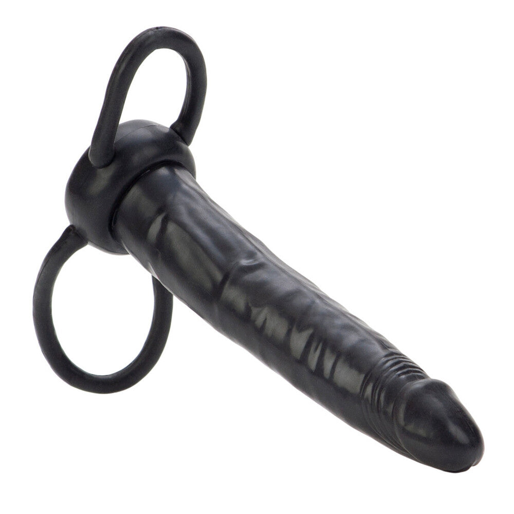 accommodator dual penetrator black dildo