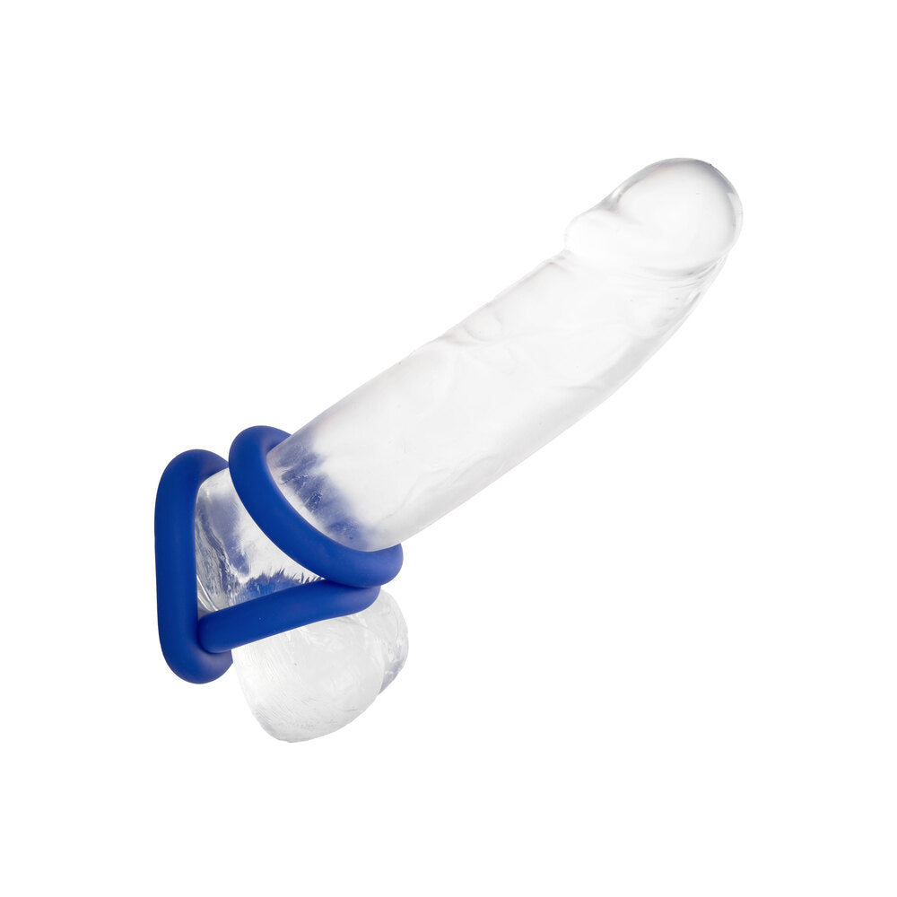best admiral universal cock ring set blue