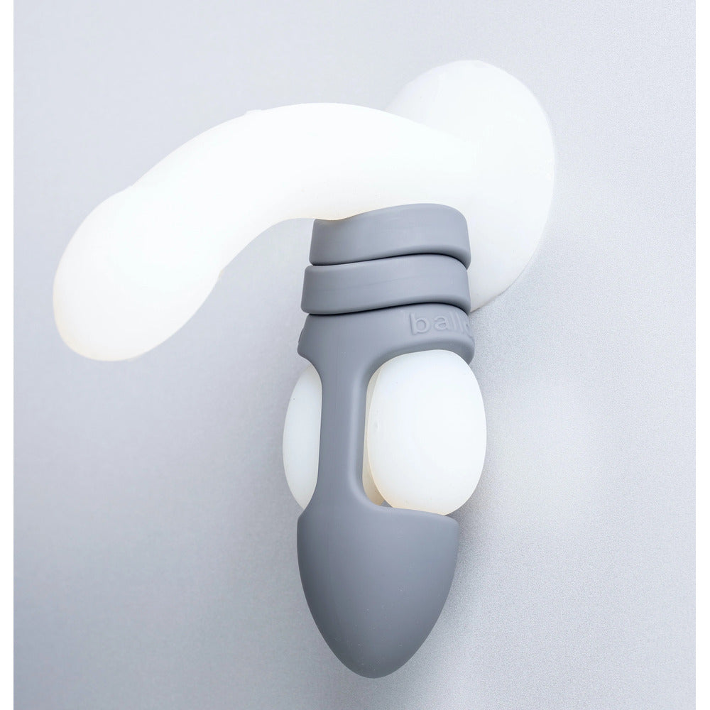 best balldo the worlds first ball dildo steel grey