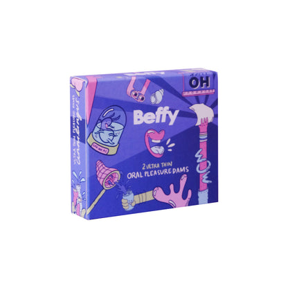 best beffy ultra thin oral pleasure dams 2 pieces