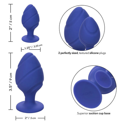 best cheeky butt plug duo purple