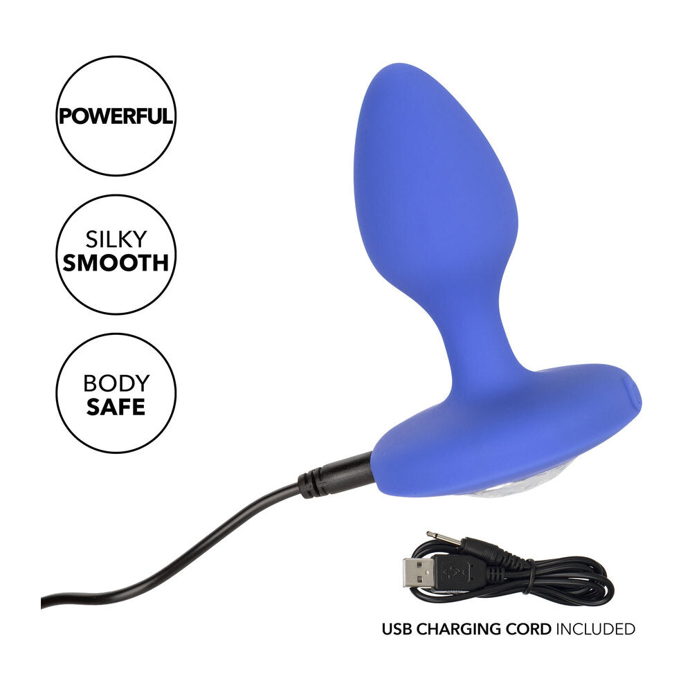 best cheeky gems medium rechargeable vibrating butt plug