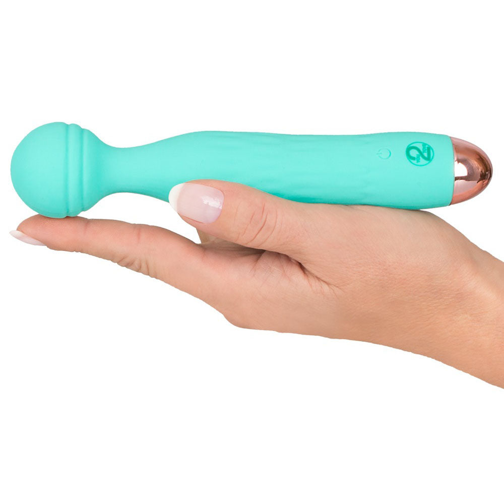 best cuties silk touch rechargeable mini vibrator green