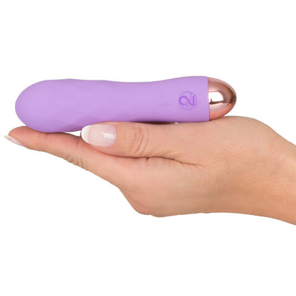 best cuties silk touch rechargeable mini vibrator purple