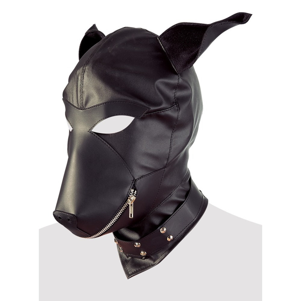 best imitation leather dog mask