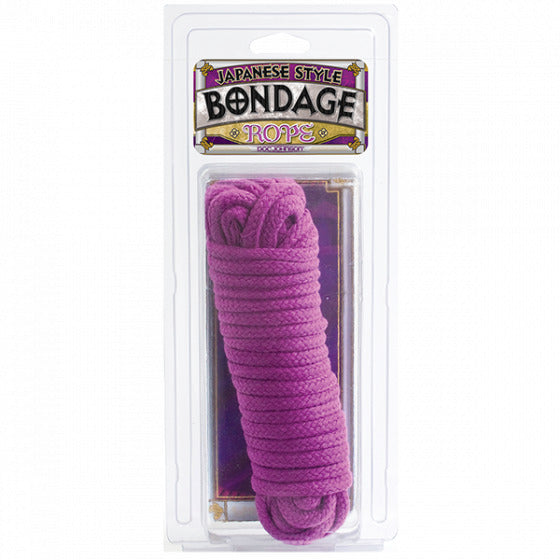 best japanese style bondage rope in purple