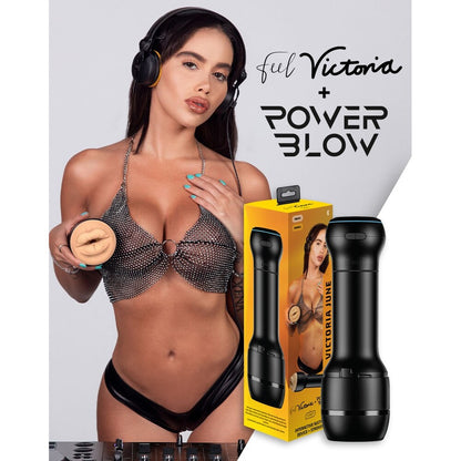 best kiiroo combo interactive powerblow victoria june masturbator