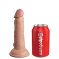 best king cock elite 6 inch dual density dildo caramel