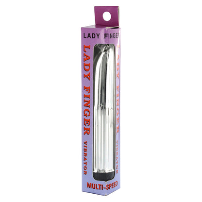 best lady finger mini vibrator silver
