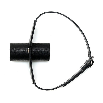 best leather gag with urine tube