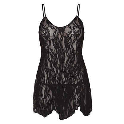 best leg avenue rose lace flair chemise black uk 14 to 18