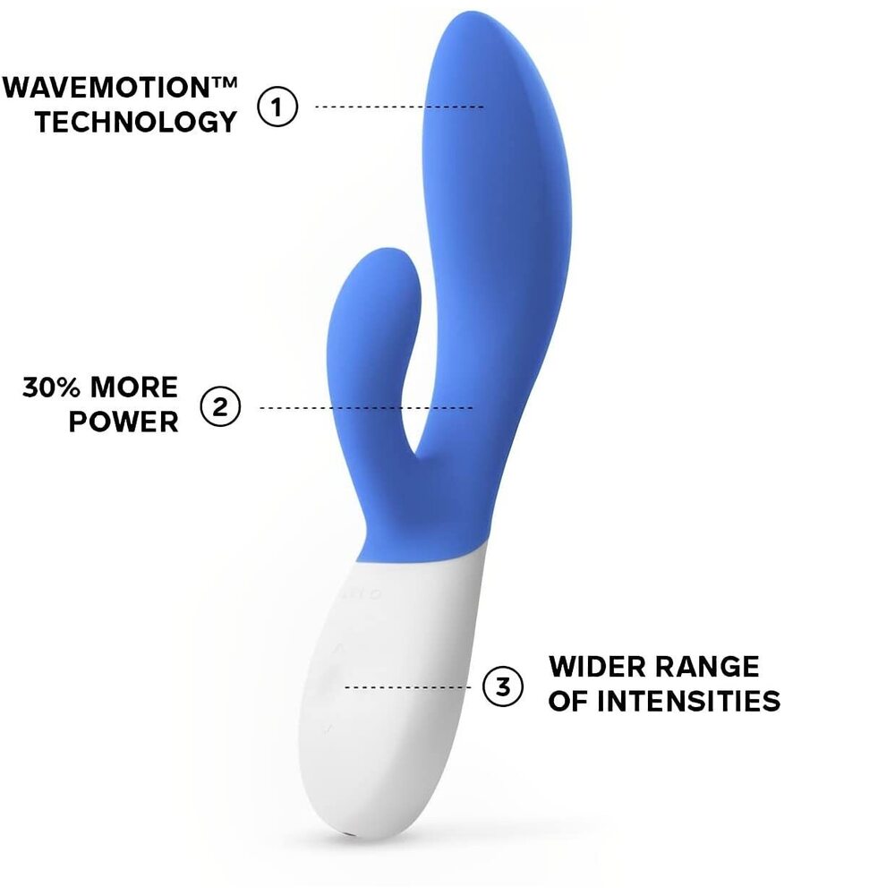 best lelo ina wave 2 luxury rechargeable vibe blue