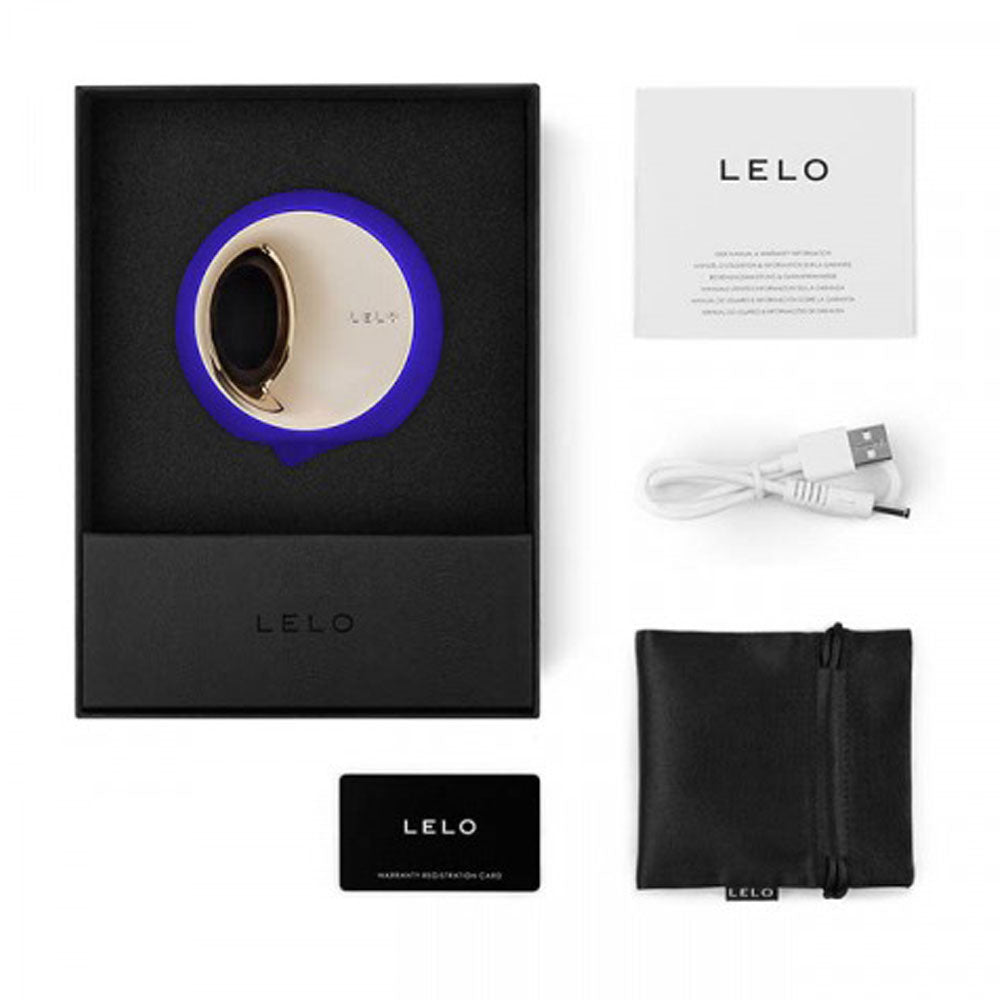 best lelo ora 3 deep midnight blue oral sex stimulator