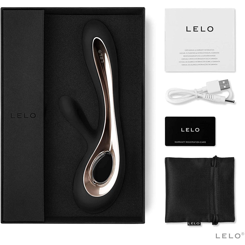 best lelo soraya 2 dual rabbit vibrator black