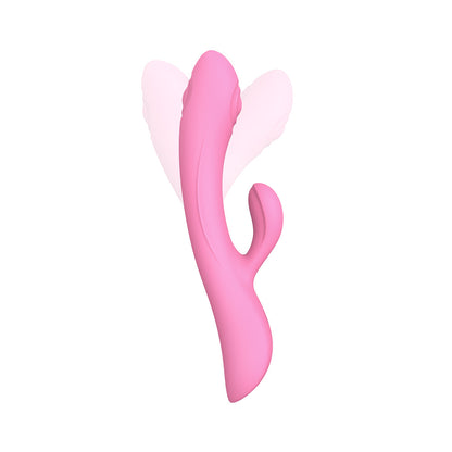 best love to love bunny and clyde tapping rabbit vibrator pink