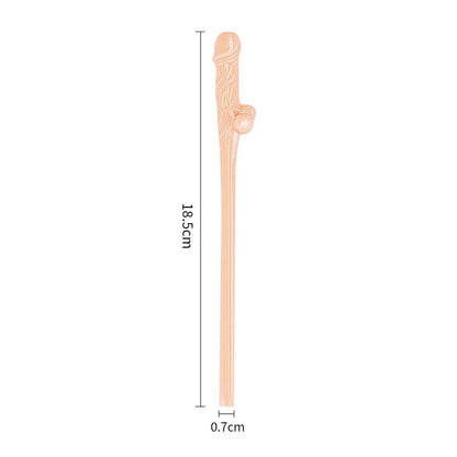 best lovetoy pack of 9 willy straws flesh pink