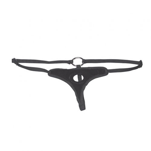 best lux fetish velvet bikini strap on harness