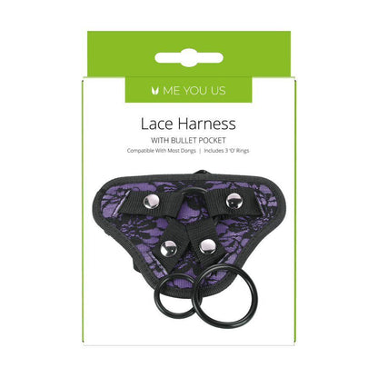 best me you us lace harness with bullet pocket