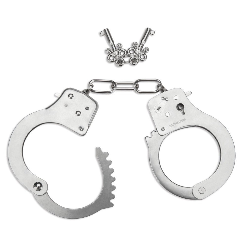 best me you us premium heavy duty metal bondage handcuffs