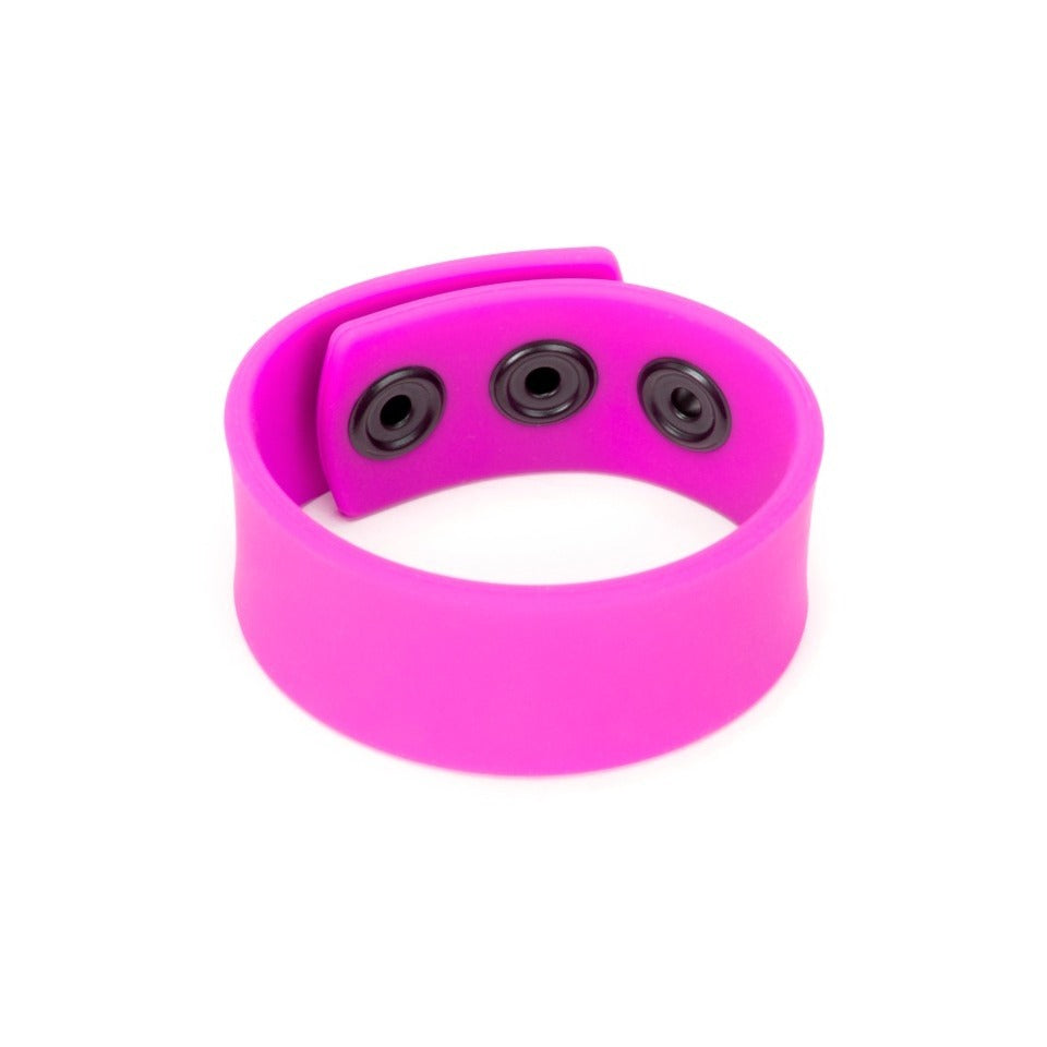 best me you us purple silicone cock strap