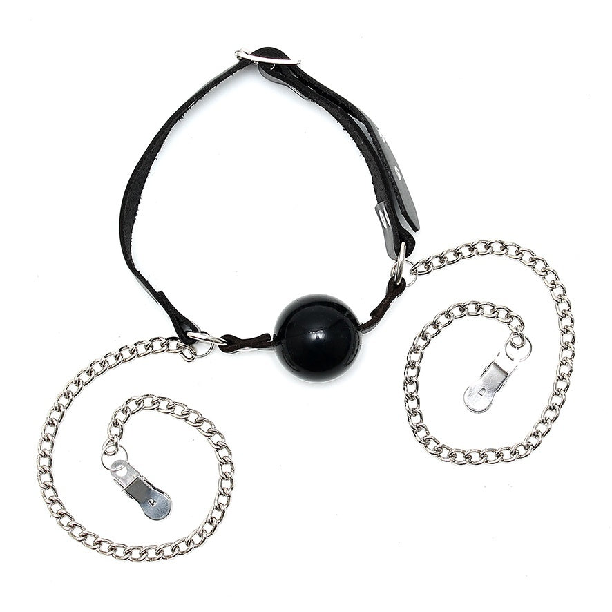 best mouth gag and nipple chain