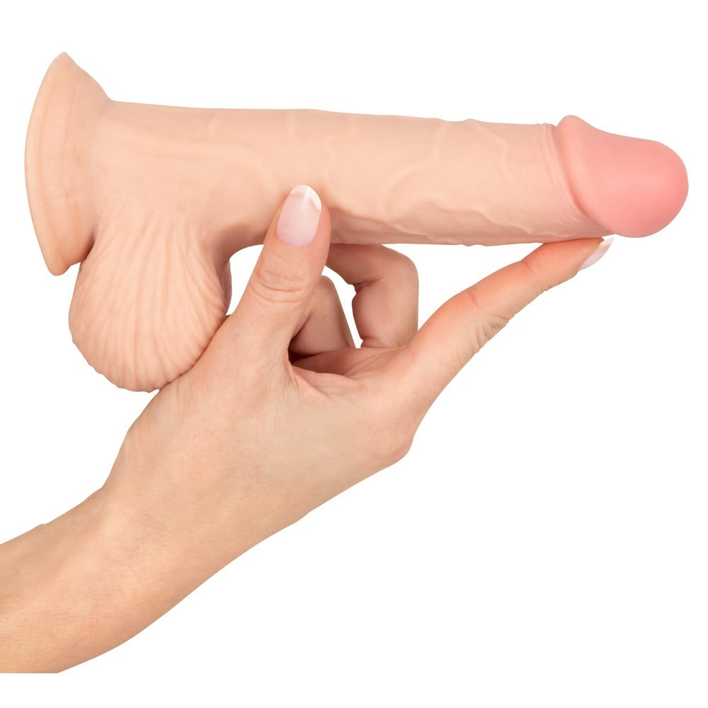 best nature skin dildo with movable skin 19cm