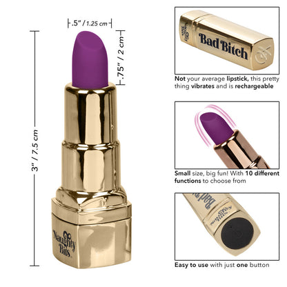 best naughty bits bad bitch rechargeable lipstick vibrator