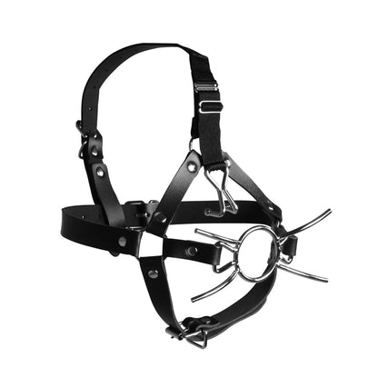 best ouch xtreme head harness with spider gag and nose hooks