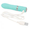 best pillow talk flirty rechargeable bullet teal