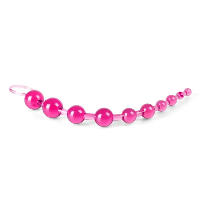 best pink chain of 10 anal beads