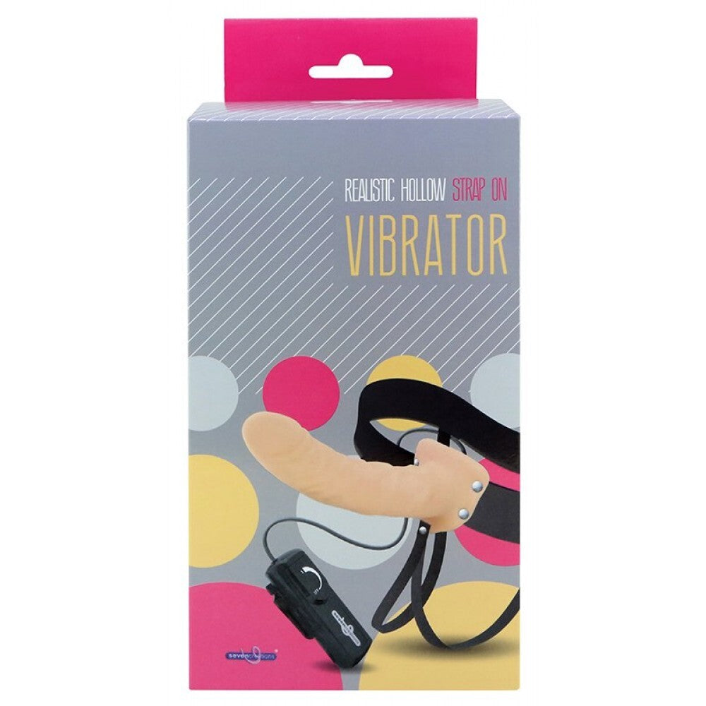 best realistic hollow strap on with vibrator