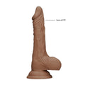 best realrock 7 inch dong with testicles flesh tan