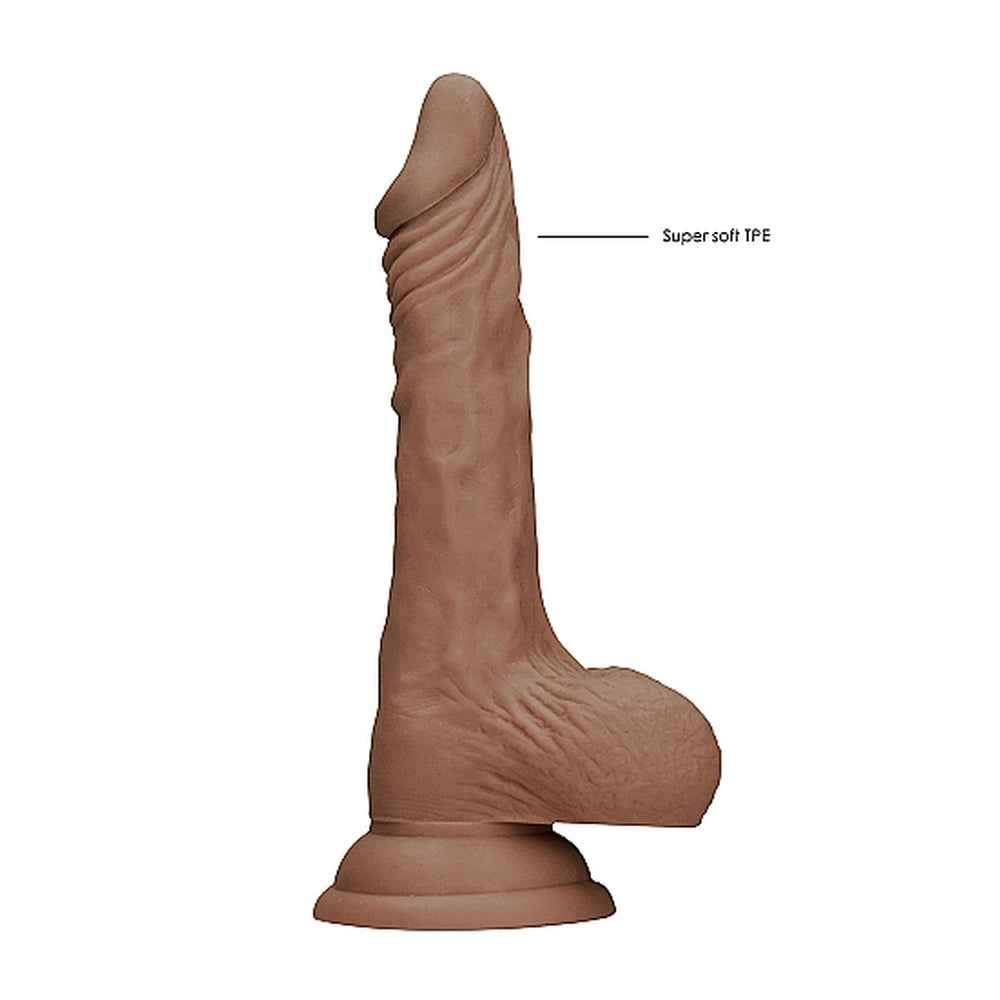 best realrock 7 inch dong with testicles flesh tan